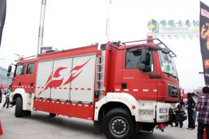國際消防設備技術(shù)交流展 進(jìn)口與國產(chǎn)底盤(pán)各顯本色