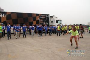 2014斯堪尼亞中國卡車(chē)駕駛員大賽武漢賽區