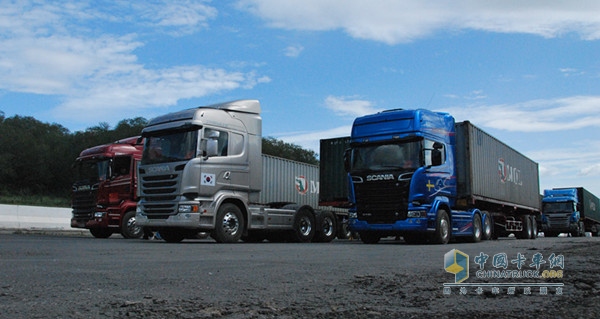 斯堪尼亞重型卡車(chē)陣列