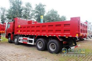 中國重汽 HOWO 8×4自卸車(chē)