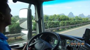 奔馳卡車(chē)廣州成都往返油耗新鮮出爐 百公里 30.5升油耗