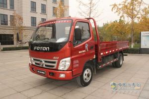 福田奧鈴捷運 107馬力4×2平板載貨車(chē)（BJ1049V9JEA-3）