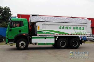 一汽解放青島 336馬力 天V 6×4國四環(huán)保渣土車(chē)