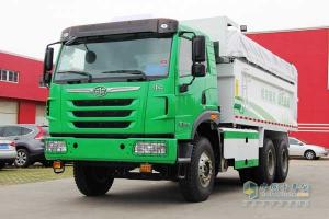 一汽解放青島 336馬力 天V 6×4國四環(huán)保渣土車(chē)