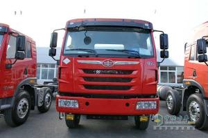 一汽解放青島 天V 380馬力 8×4LNG(國五)自卸車(chē)