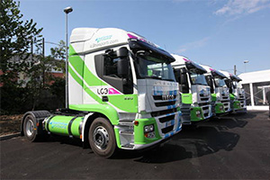 15臺依維柯Stralis LNG車(chē)組成意大利最大天然氣運輸車(chē)隊