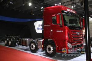 四川現代 Xcient創(chuàng  )虎 410馬力 8X4 國四 載貨車(chē)