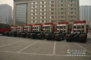 一汽解放J6全品系天然氣產(chǎn)品全國總投放儀式