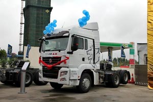 中國重汽汕德卡SITRAK國五新品廣州上市