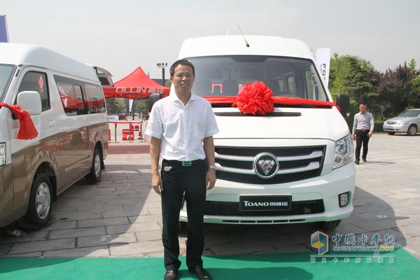 福田輕型商用車(chē)事業(yè)本部營(yíng)銷(xiāo)公司品牌總監周業(yè)軍