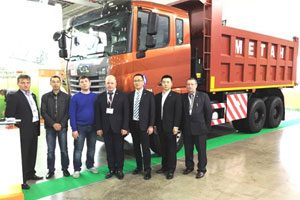 看好燃氣車(chē)市場(chǎng) 聯(lián)合卡車(chē)亮相俄羅斯莫斯科商用車(chē)展