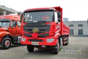 一汽柳特 金大陸重卡 350馬力 8X4 自卸車(chē)