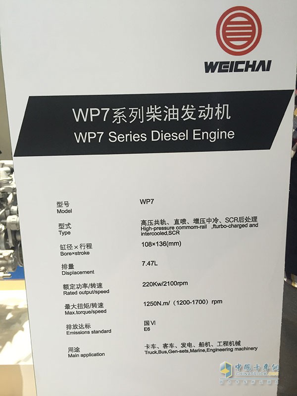 輕中重統統國V以上 “濰柴芯”引領(lǐng)Engine China 2015