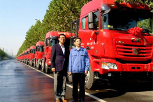 100臺交付，1000臺簽約！聯(lián)合卡車(chē)LNG重卡正式入主河鋼邯鋼 