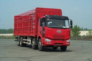 一汽解放 J6P重卡 350馬力 8X4 倉柵載貨車(chē)