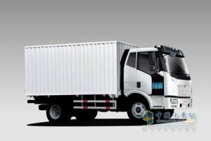 一汽解放J6L 180馬力4×2廂式載貨車(chē)（復合型/BF6M2012/7700mm廂）