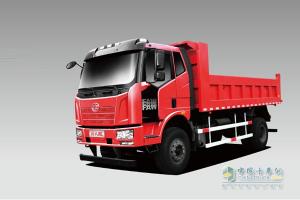 一汽解放J6L 180馬力 4×2小自卸車(chē)（CA3160P62K1E4）