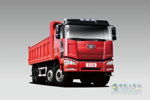 一汽解放J6M 320馬力 8×4公路先鋒一號加強版自卸車(chē)（C