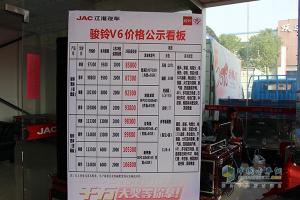 江淮駿鈴V6“百城千店萬(wàn)人開(kāi)心購”嗨爆武漢