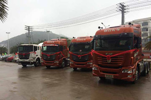 聯(lián)合480馬力牽引車(chē)引新潮，南寧通超三周年慶斬獲47臺訂單