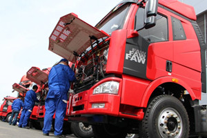 一汽解放青汽產(chǎn)銷(xiāo)兩旺，每天下線(xiàn)300余輛