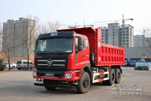 福田瑞沃 RB車(chē)身 336馬力 6X4 5.6米自卸車(chē)