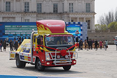 第九屆福田奧鈴CTS超級輕卡勒芒賽激情啟動(dòng)  圖雅諾漂移助力