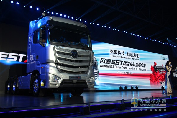 歐曼EST超級卡車(chē)登錄山東