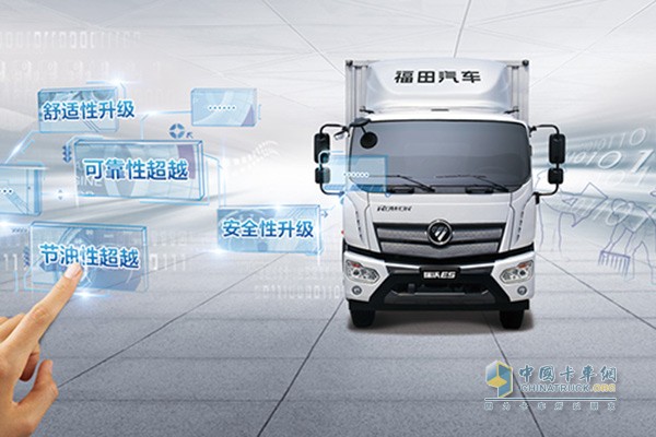 瑞沃ES超級卡車(chē)在可靠、節油、安全、舒適四大方面實(shí)現完美超越升級