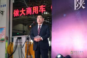 陜重汽2017年第16萬(wàn)輛整車(chē)下線(xiàn)
