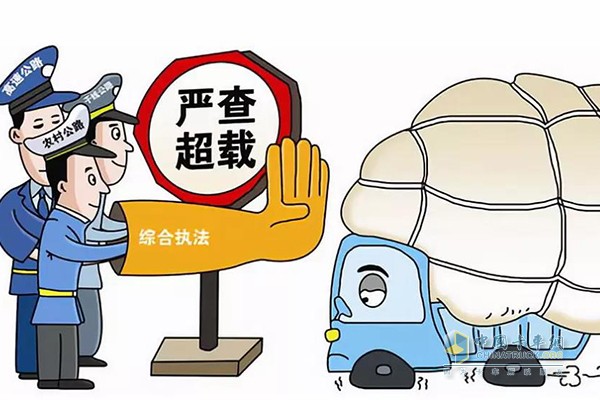 超載或被責令停止營(yíng)業(yè)性運輸，停業(yè)整頓、吊銷(xiāo)證件以及2萬(wàn)元以上罰款