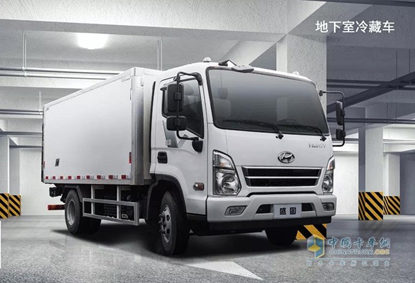 四川現代盛圖地下室冷藏車(chē)車(chē)廂符合實(shí)際用車(chē)要求