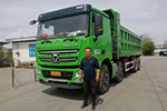 8臺自卸車(chē)“排排站”，漢風(fēng)圓了他的卡車(chē)夢(mèng)