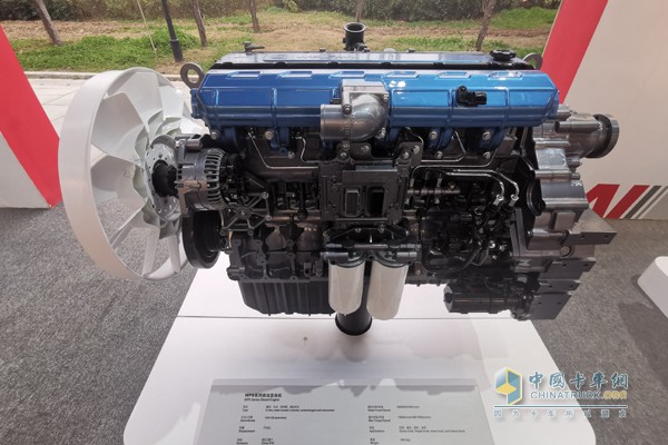 濰柴WP8發(fā)動(dòng)機，專(zhuān)為標載攪拌車(chē)、輕量化自卸車(chē)和港口牽引車(chē)打造