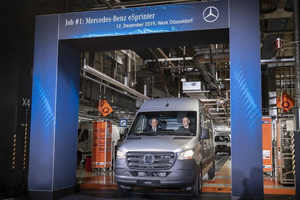 采用純電動(dòng)系統 奔馳eSprinter正式投產(chǎn) 