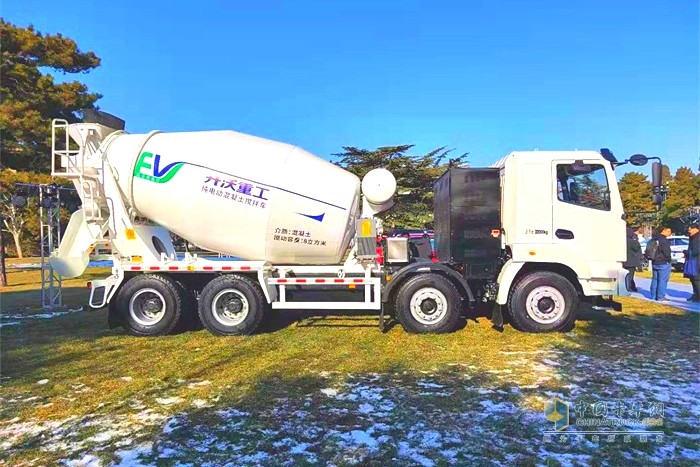 開(kāi)沃純電動(dòng)混凝土攪拌車(chē)技術(shù)升級