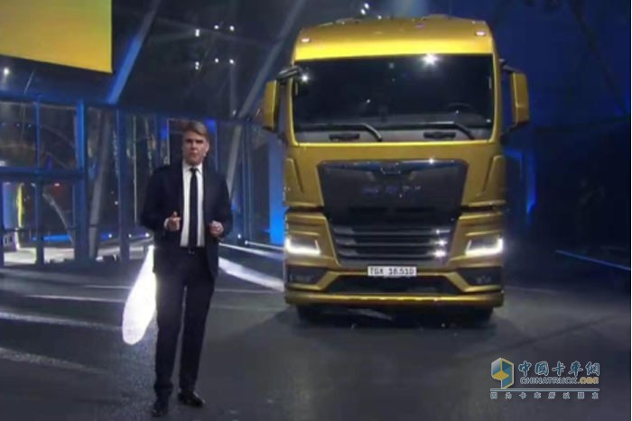 黃金玉的配色的曼恩TGX新車(chē)