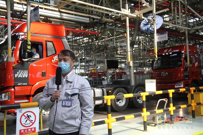 一汽解放制造物流部部長(cháng)董國旗