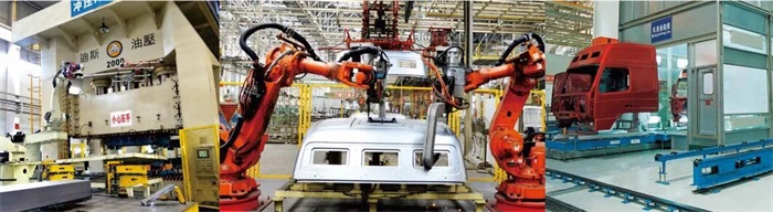 大運重卡車(chē)間