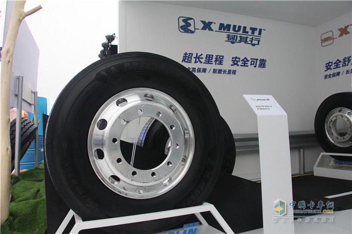 米其林現場(chǎng)產(chǎn)品展示