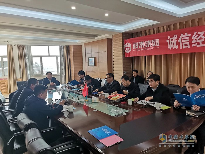 北奔重汽調研包頭重卡市場(chǎng)