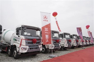 三一千臺電動(dòng)攪拌車(chē)燃動(dòng)鄭州，掀起中原地區綠色風(fēng)暴