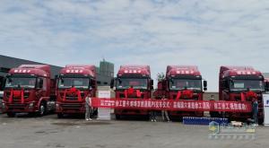 低油耗、高出勤，高收益，漢風(fēng)P5牽引車(chē)批量交付安徽市場(chǎng)！