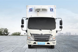 你們的雪糕護衛來(lái)了 領(lǐng)航藍牛王冷藏車(chē)夏季冷鏈運輸很靠譜