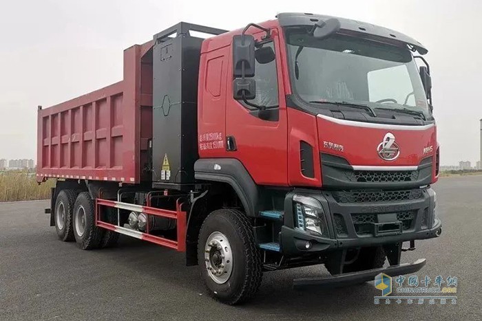 乘龍H5換電自卸車(chē)，工程運輸怎能少了它！