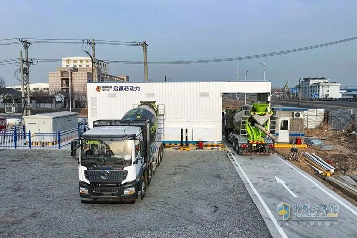 冰城哈爾濱“來(lái)電”，陜汽電動(dòng)攪拌車(chē)批量交付