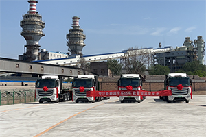 踐行雙碳 綠色升級！45臺歐曼智藍交付張宣科技 賦能鋼廠(chǎng)零碳運輸