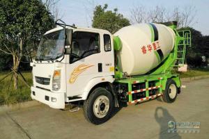 中國重汽 豪曼H3 160馬力 4X2 3.57方 混凝土攪拌車(chē)