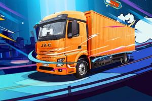 江淮重卡致富神器在線(xiàn)營(yíng)業(yè) 你能猜出幾輛？