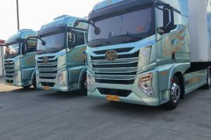 單車(chē)每年節省12萬(wàn)！ 解放鷹途燃氣車(chē)成正點(diǎn)物流運輸新選擇